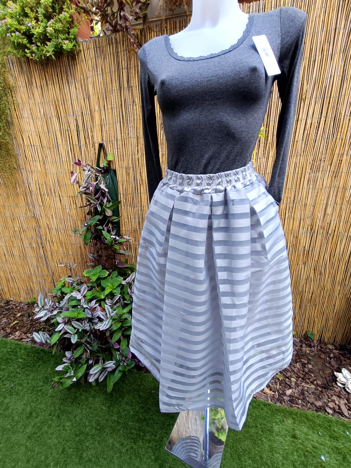 Gonna in organza
