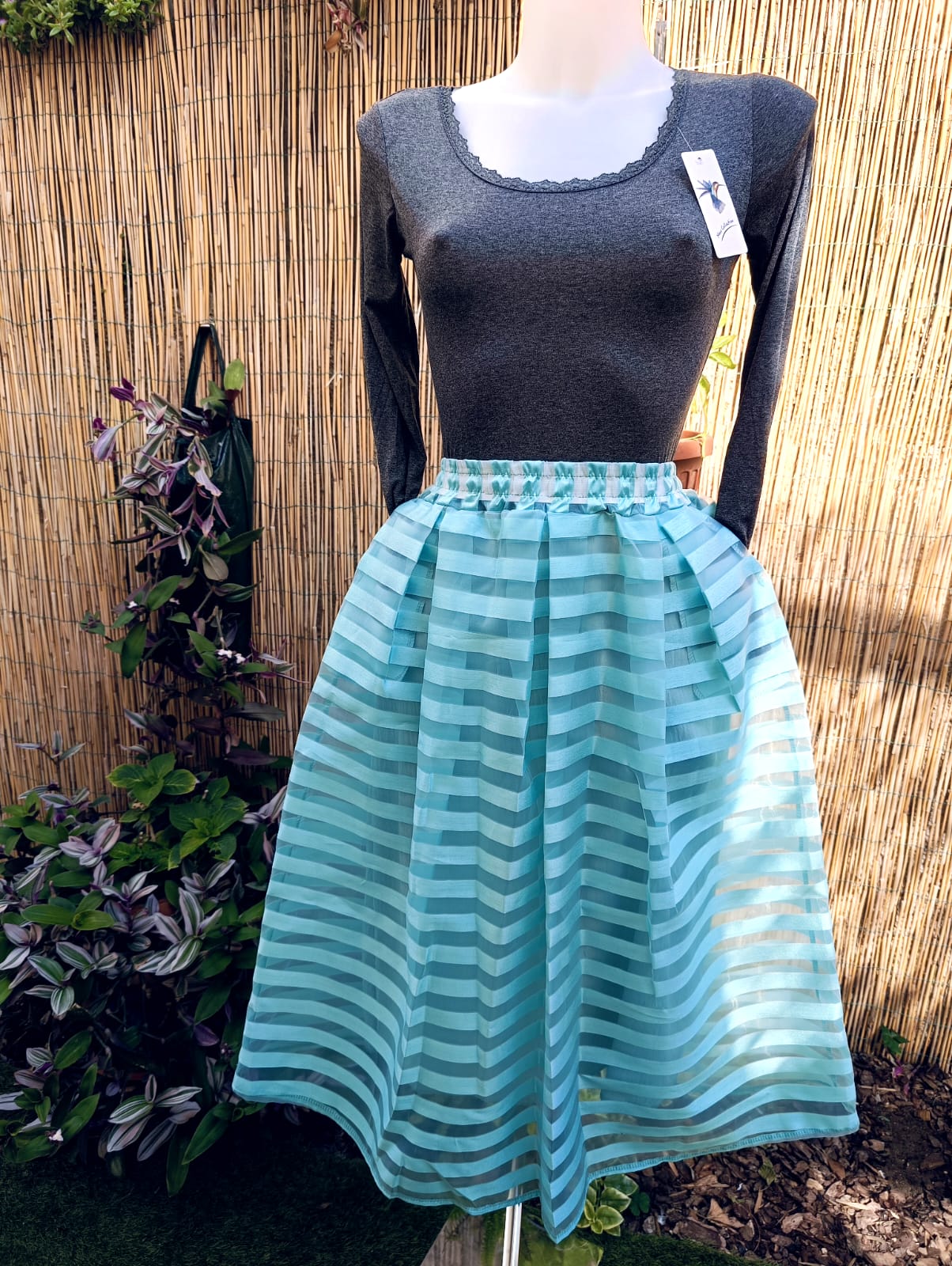 Gonna in organza