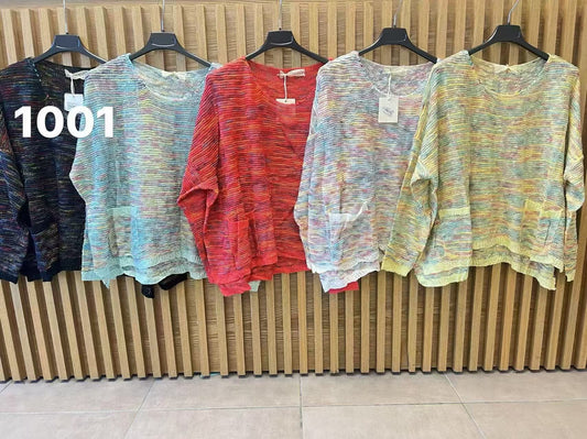 Maglia traforata curvy e non