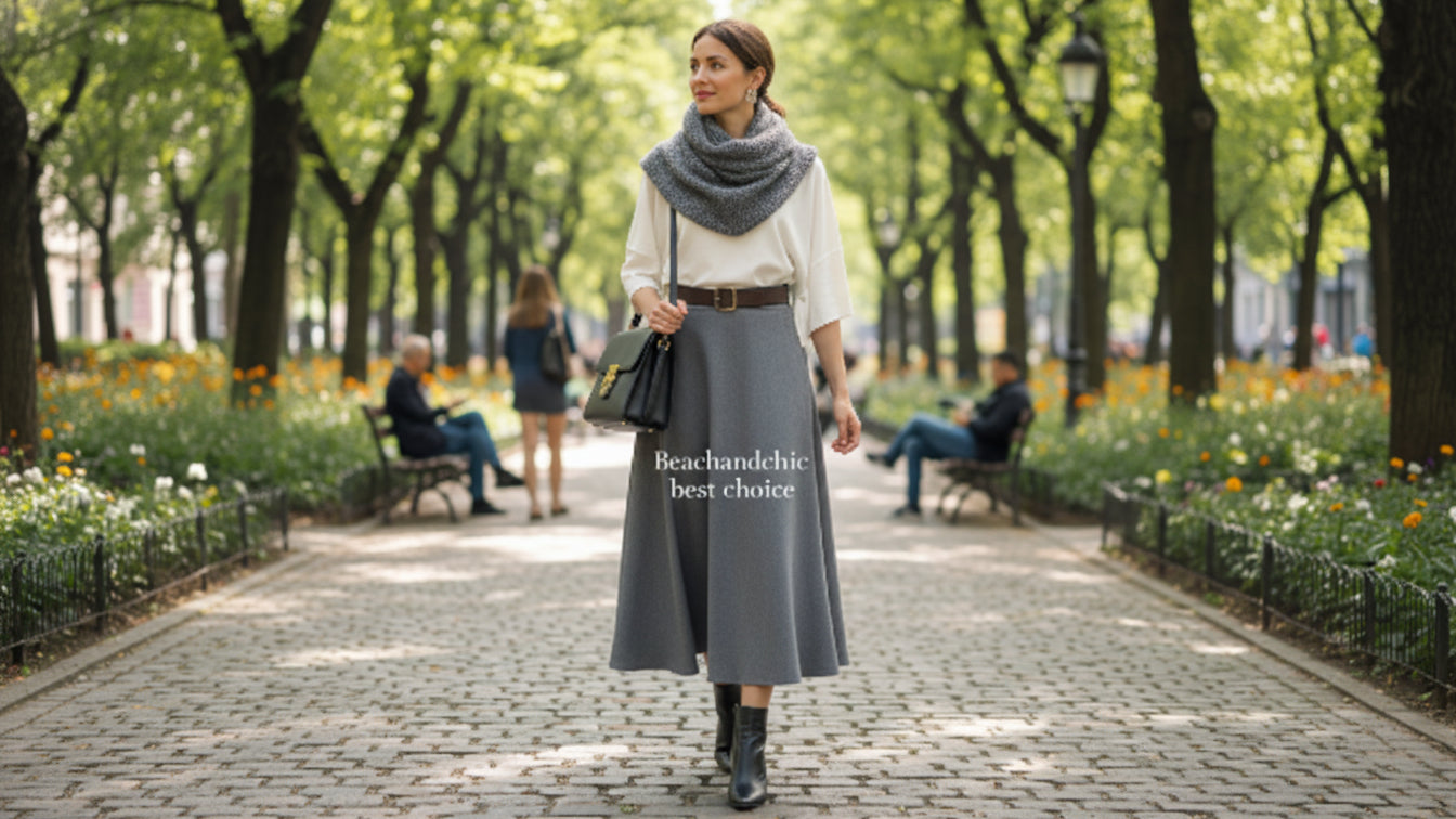 Gonnellone in simil nappa