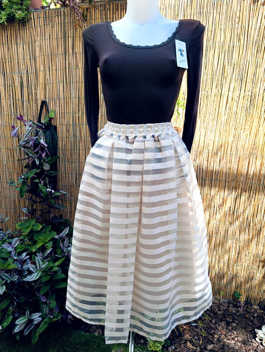 Gonna in organza