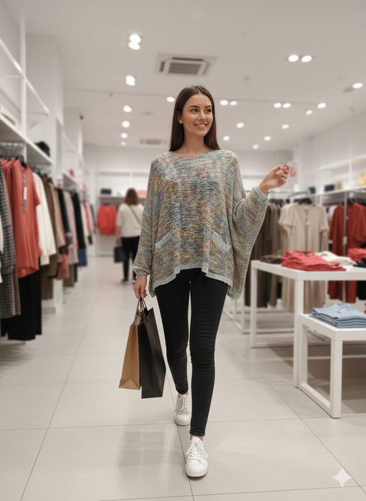 Maglia traforata curvy e non