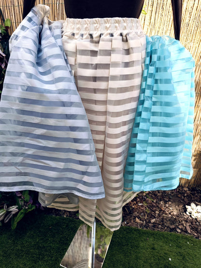 Gonna in organza